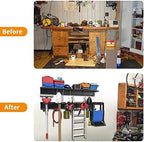 TORACK Garage Tools Storage Rack with Wall Mount Overhead shelves - Image 5