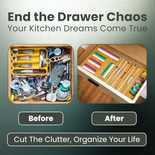 9 IN 1 Storage Bag Organizer for Kitchen Drawer - Wall Mounted - Image 4