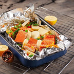 EcoQuality [1 Pack] Food Service Aluminum Foil Roll (12" x 1000) with Sturdy Corrugated Cutter Box - Great for Grill Use, Kitchen Wrap, Foil Wrap, Cooking, Cleaning - Image 4