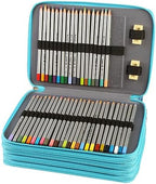 250 Slots Pencil Case 5-Layer Zipped Holder w/Handle - Image 2