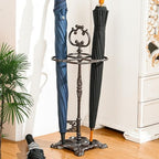 Sungmor Vintage Cast Iron Umbrella Stand - 23.7 Inches Tall - Image 4