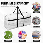 4 Pcs 96 Gallon Extra Large Moving Bags Heavy Duty Storage Bag - Image 4