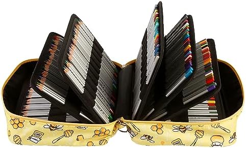 360 Slots Colored Pencil Case w/Handle & Shoulder Strap - Image 2