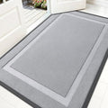 OLANLY Front Door Mat Outside 59x34, All-Season Heavy-Duty Rubber Doormat by OLANLY