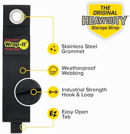 Heavy-Duty Wrap-It Storage Straps, Assorted 9 Pack - Image 5