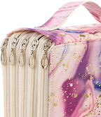 250 Slots Colored Pencil Case Organizer, 5 Layer Bag - Image 5