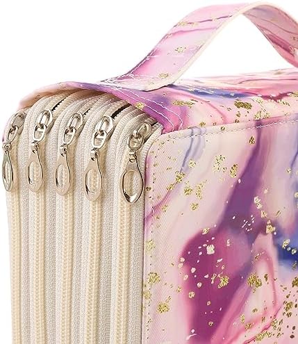 250 Slots Colored Pencil Case Organizer, 5 Layer Bag - Image 5