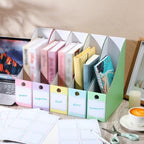 Pasimy 25 Pcs Cardboard Magazine File Holder Magazine Organizer Book Bin - Image 4