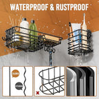 LEVERLOC Shower Caddy Suction Cup, 3 Pack Heavy Duty Bathroom Organizer - Image 4
