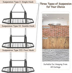 Hexagon Ceiling Pot Rack Hanging Pan Rack Hanging with 15 Hooks - Image 7