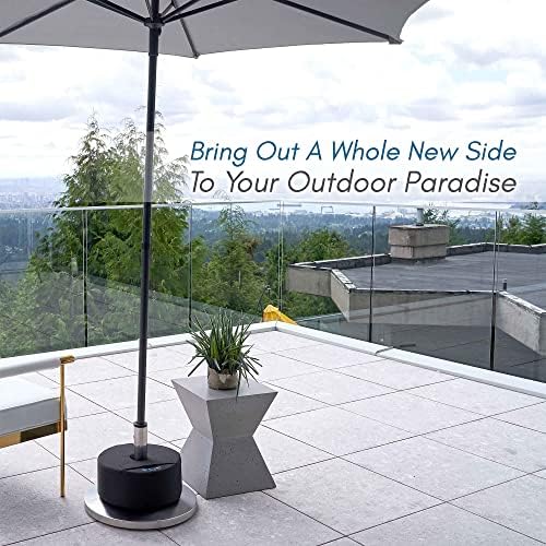 Gravipod Umbrella Base Weight | Outdoor Sand-Fillable Stabilizer for Cantilever, Offset, and Patio Umbrellas | Heavy-Duty Weather-Resistant Fabric - Image 6