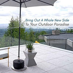Gravipod Umbrella Base Weight | Outdoor Sand-Fillable Stabilizer for Cantilever, Offset, and Patio Umbrellas | Heavy-Duty Weather-Resistant Fabric - Image 6