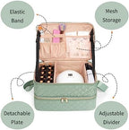 Nail Polish Organizer Bag Holds 50+ Bottles (15ml/0.5 fl.oz) &Nail Lamp - Image 5