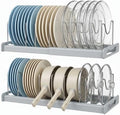 2-Pack Pots and Pans Organizer under cabinet with 9 Adjustable Dividers-22" by Unknown