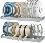 2-Pack Pots and Pans Organizer under cabinet with 9 Adjustable Dividers-22" by Unknown