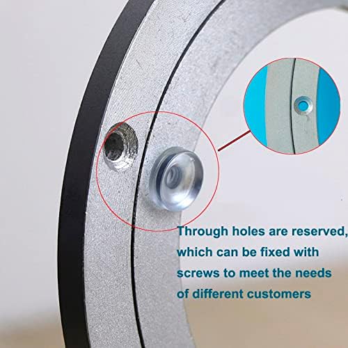 Aluminium Alloy Turntable Bearing, Heavy Duty Swivel Turntable Lazy Susan Rotating Bearing Turntable Round Dining Table Smooth Swivel Plate Hardware, 16" - Image 6