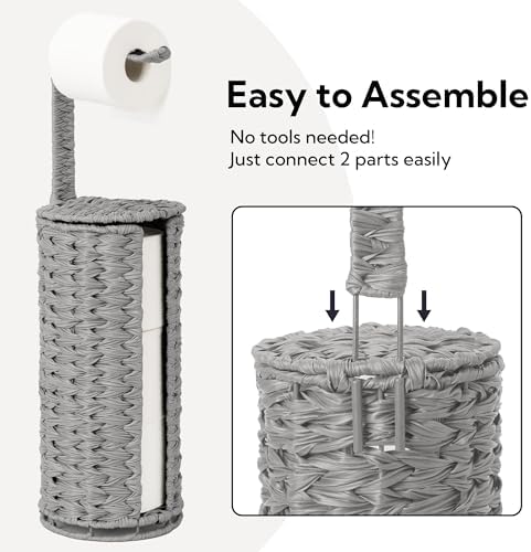 GRANNY SAYS Toilet Paper Storage, Free Standing Toilet Paper Holder Stand - Image 5