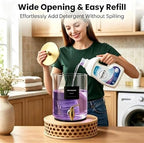Glass Laundry Detergent Dispenser, 1 Gallon Large Liquid Soap-1 Glod - Image 7