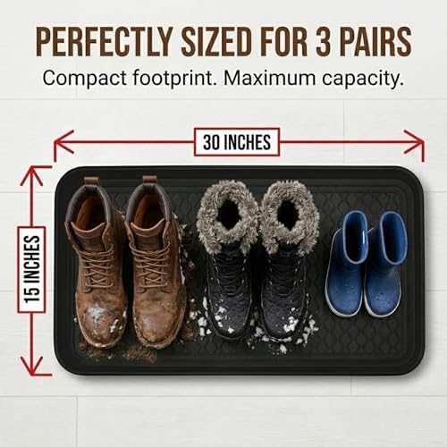 Ninamar Boot Tray – 30 x 15 Inch - 2 Trays - Image 2