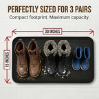 Ninamar Boot Tray – 30 x 15 Inch - 2 Trays - Image 2