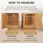 Pull Out Pots and Pans Organizer Under Cabinet, Sliding Adjustable Pot Rack with 9 Adjustable Dividers, Chrome-Plated Pot and Pan Holder Rack, Full-Extension Rail for Kitchen Organization 12" W*22" D - Image 5