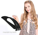 MIZGI Velvet Hangers 50 Pack, Patented Rounded Shoulder Sweater Hangers - Image 6