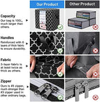 Storage Bags 4 Pack 100L Clothes Organization and Storage Containers - Image 3
