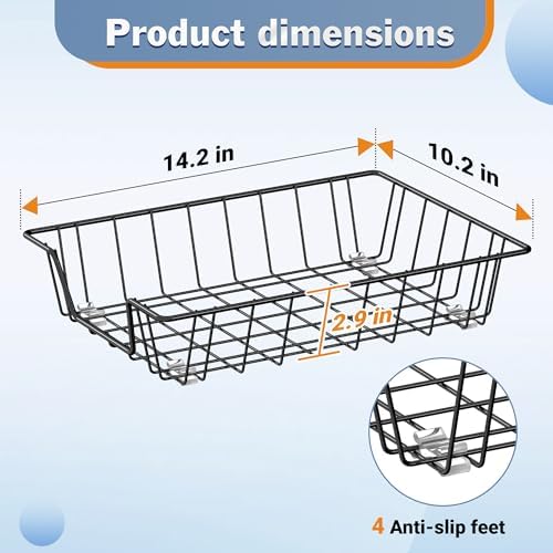 A4 Letter Magazine Desk File Storage Tray Organizer Bin (4) - Image 2