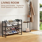 Expandable Shoe Rack, Heavy Duty Metal Shoe Organizer for Closet - Image 6