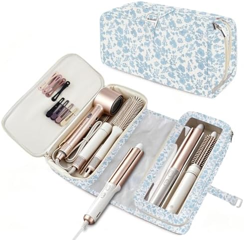 Hair Tools Travel Bag Heat Resistant Mat Compatible with Shark Flexstyle by darkswan