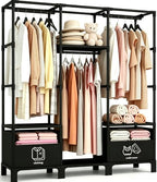 Portable Closet, Large Capacity Wardrobe Closet, Easy Assembly by Unknown