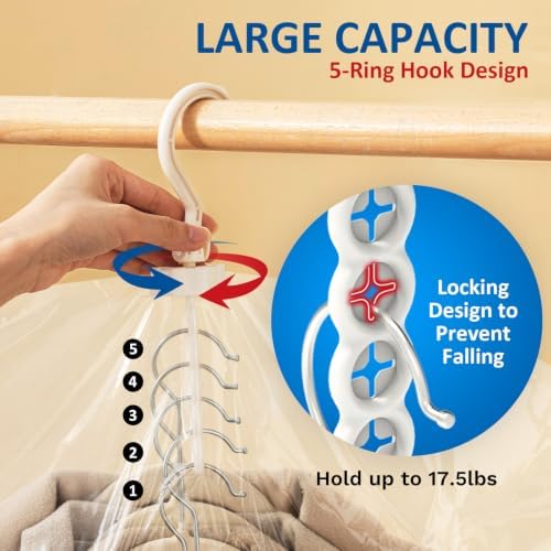 Hanging Vacuum Storage Bags, Space Saver Vacuum Seal Bag for Cloth, 6 Combo - Image 4