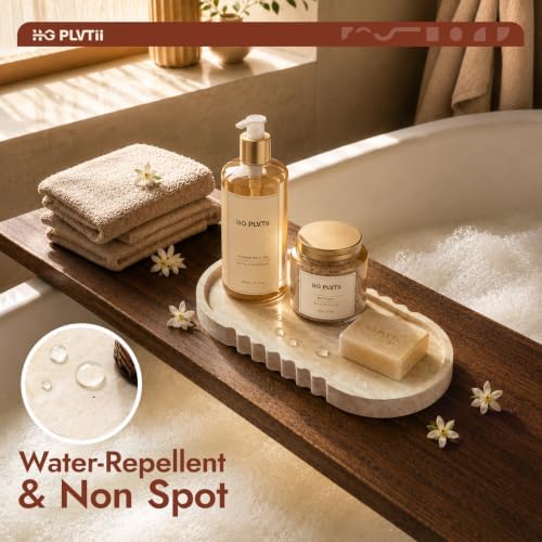 Travertine Marble Tray, 10" X 5" Bathroom Tray Countertop - Image 5