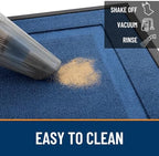 OLANLY Front Door Mat Outside 59x23, All-Season Heavy-Duty Rubber Doormat - Image 5