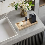 Real Natural Small Travertine Tray for Bathroom, Vanity, Kitchen Counter - Image 6