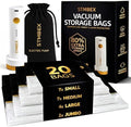 20 Pack Vacuum Storage Bags with Electric Pump for Clothing, Home & Travel by Unknown