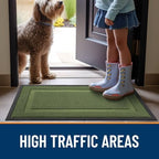 OLANLY Front Door Mat Outside 71x47, All-Season Heavy-Duty Rubber Doormat - Image 6