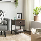 SONGMICS Dresser with 1 Fabric Drawer & 1 Shelf - Image 2