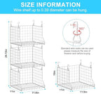 3-Tier Foldable Laundry Basket Organizer with Rotating Hooks(no wire shelf) - Image 6