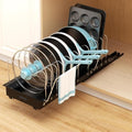 Golener Pots and Pans Organizer Under Cabinet - 22" Deep Expandable by Golener