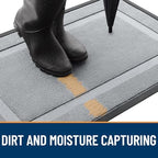 OLANLY Front Door Mat Outside 71x23, All-Season Heavy-Duty Rubber Doormat - Image 4