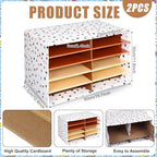 Colingmill 2 Pcs Boho Classroom Paper Storage Organizer 19x12 Inch - Image 4