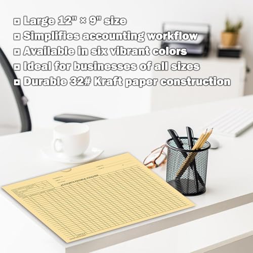 Accounts Payable Voucher Envelopes General Accounting Style, Blue 300 Pack - Image 4