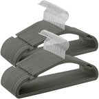 SONGMICS Velvet Hangers 50 Pack, Non-Slip Clothes Hangers, 17 x 8.3 Inches by SONGMICSbySONGMICSHOME