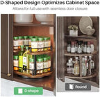 SNTD Spice Organization for Cabinet, Lazy Susan Spice Rack, 10 in - Image 6