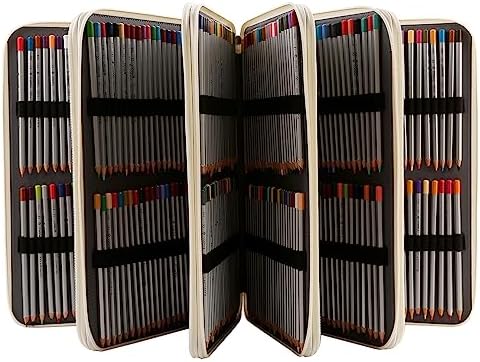 480 Slots Pencil Case, 5-Layer Organizer with Shoulder Strap - Image 3