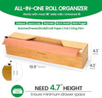 Libreshine 18-Inch Foil Dispenser with Slide Cutter & Butcher Paper Holder - Image 3