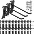 100 Pack 8 Inch Gridwall Hooks Heavy Duty Metal Hangers 20 Lbs Capacity by Froidesente