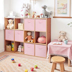 Cupic Cupid 6-Pack 13x13 Cube Storage Bins, Storage Cube Organizer, Pink - Image 2