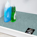 GORILLA GRIP LeakGuard Under Sink Mat for Kitchen Cabinet, 24x60 Spa Blue by GorillaGrip